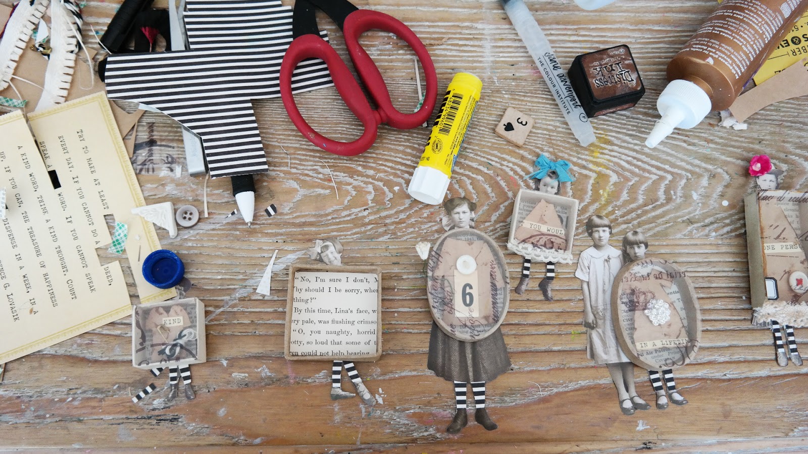 Artful Play Vintage Photo Box Art