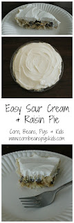 Easy Sour Cream & Raisin Pie