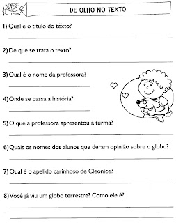 ATIVIDADES DE PORTUGUÊS PARA 3° ANO GRAMÁTICA INFANTIL