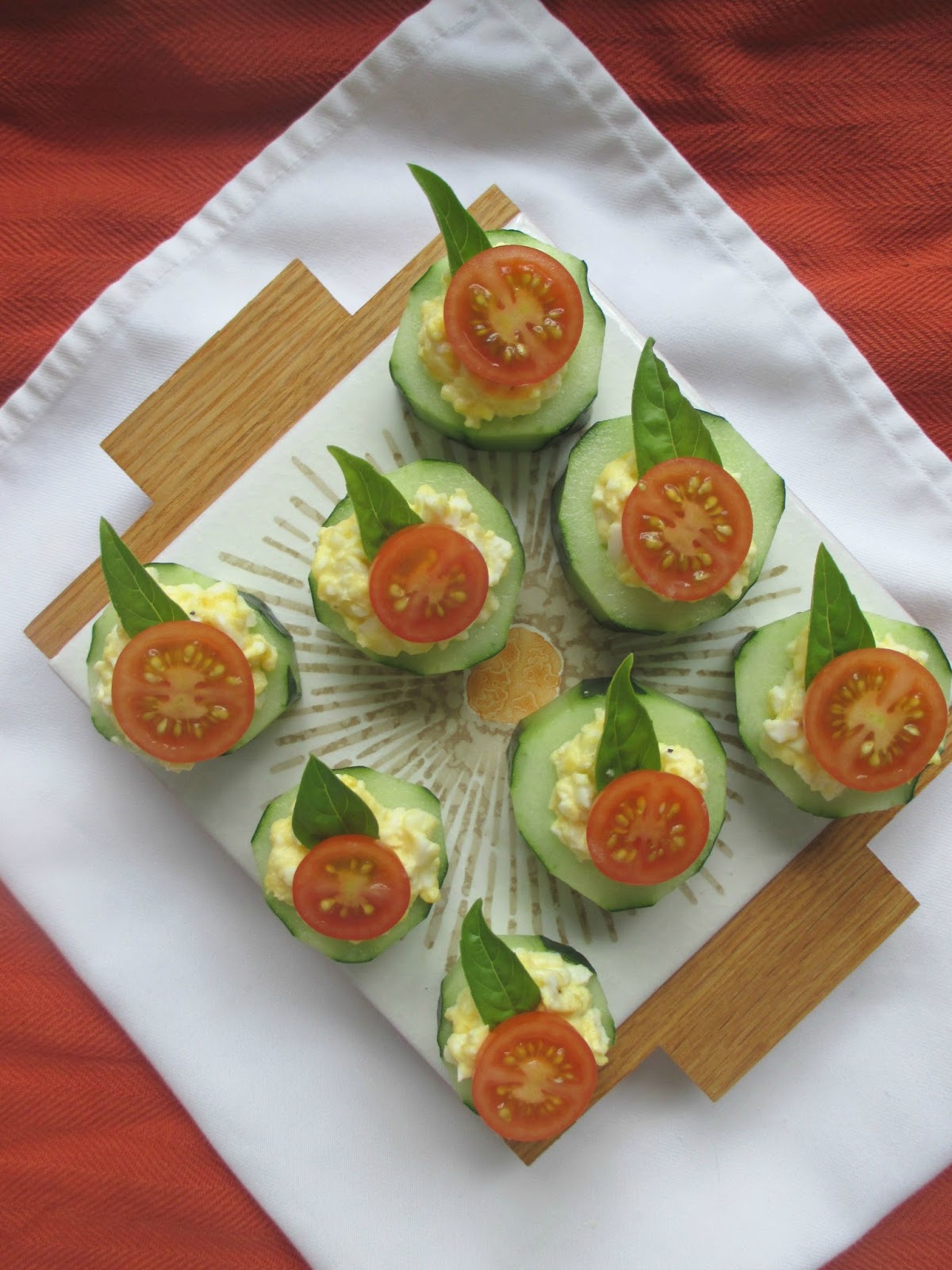 Just my Stuff Egg Salad Appetizer