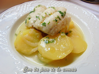 Merluza Con Patatas 
