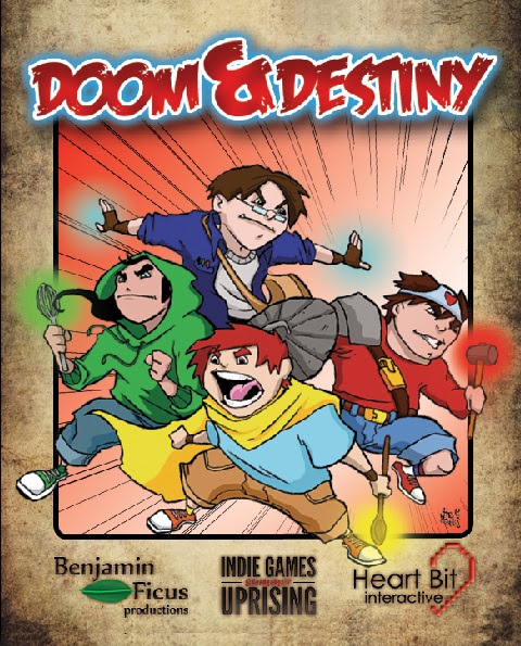 Doom & Destiny Heartbit Interactive Cover Poster