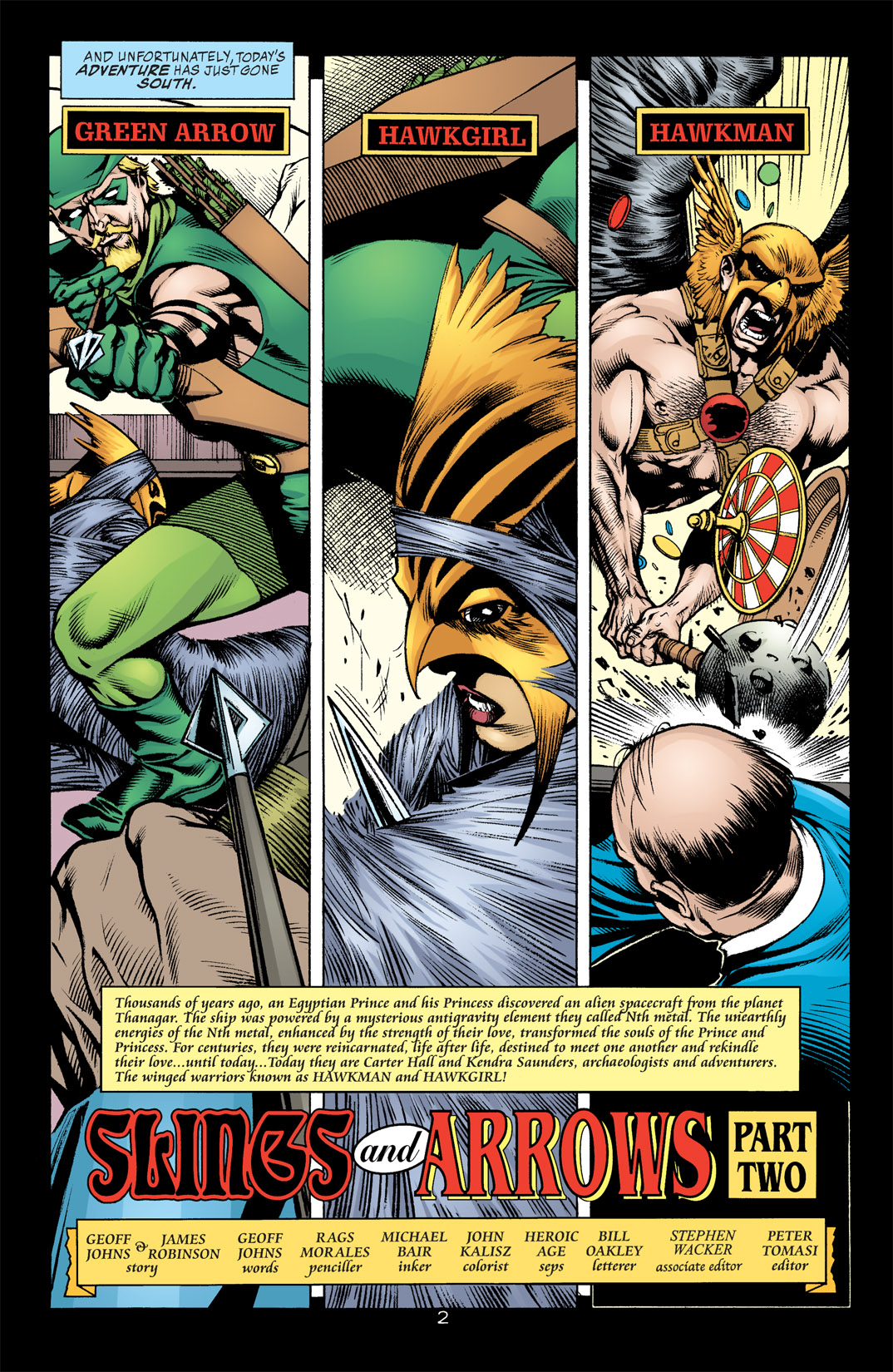 Hawkman (2002) Issue #6 #6 - English 3