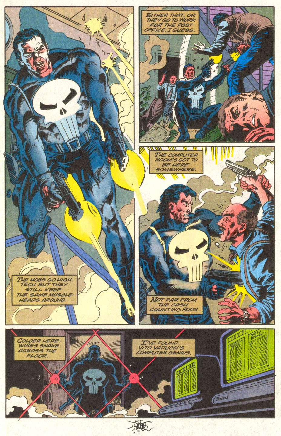 Read online The Punisher (1987) comic -  Issue #98 - Armies of the Night - 6