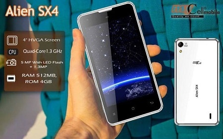 Mycell Alien SX4 Mycell Alien SX4 Smartphone