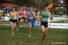 De azul, Marcos Bueno (FOTO: C. Atl. San Ildefonso)