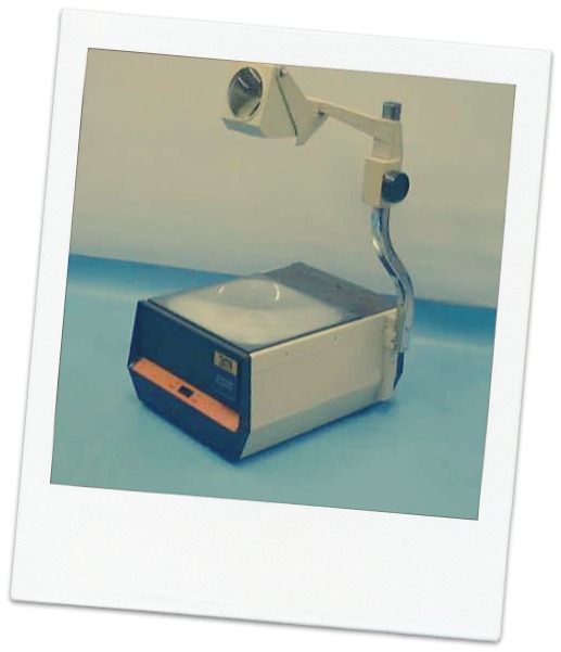 Using an Overhead projector to create an image transfer on furniture