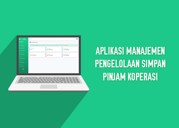 Aplikasi Manajemen Pengelolaan Simpan Pinjam Koperasi - SourceCodeKu.com