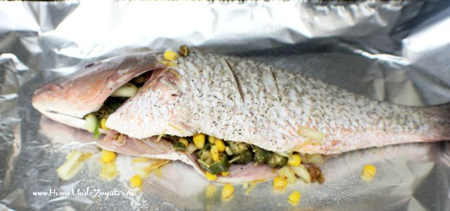 How to roast a whole fish