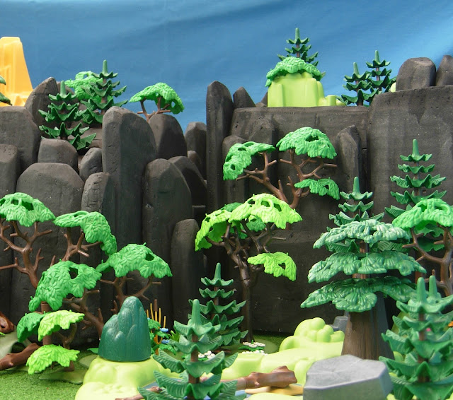 Playmobil custom forest