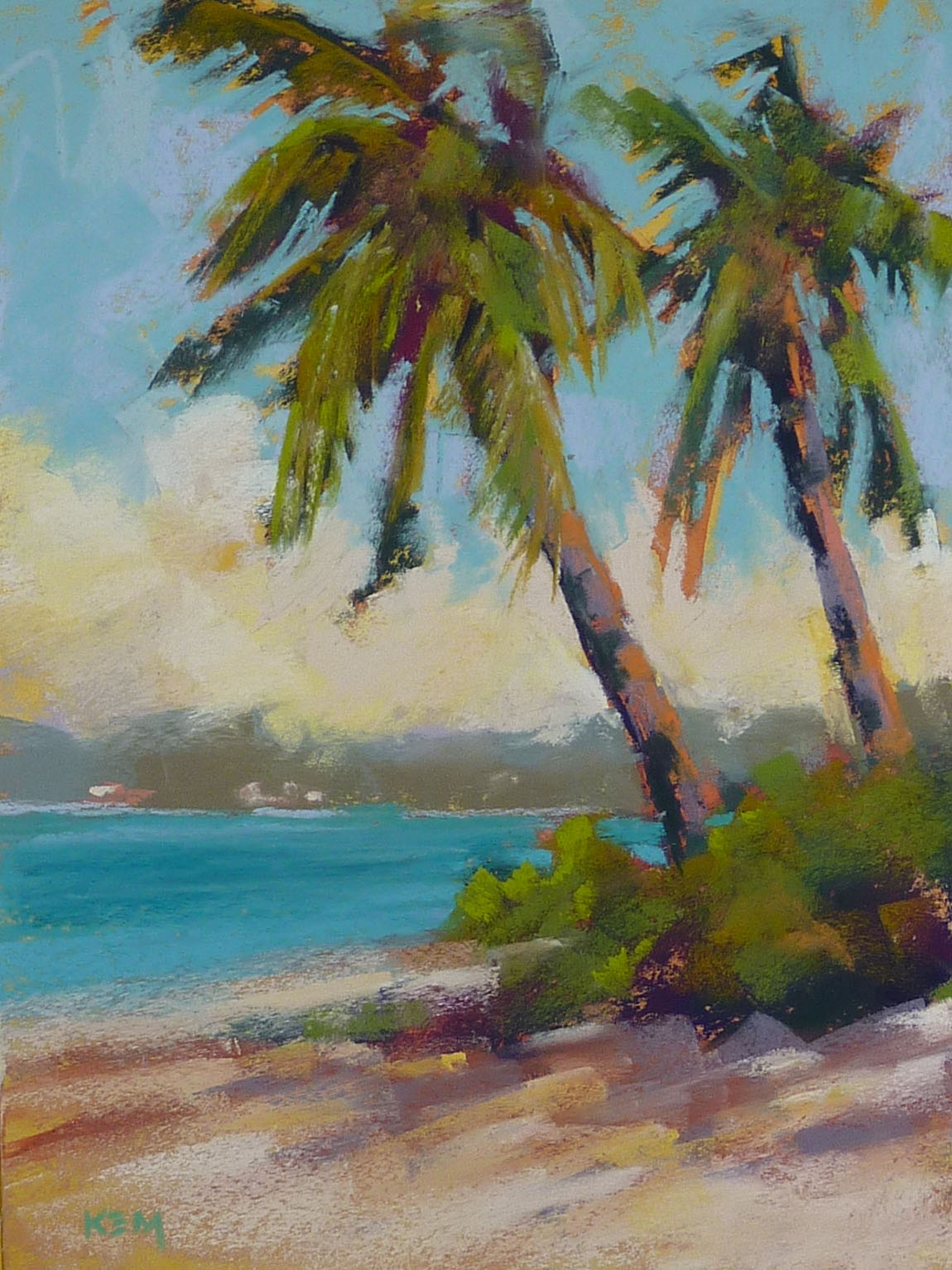 Painting My World Beach Week...How to Paint a Sunny Day
