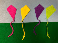4 flannel kites