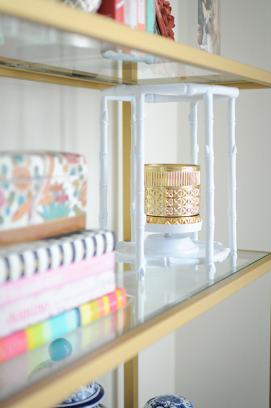 Chic & Easy Tips for Styling a Bookcase Monica Wants It