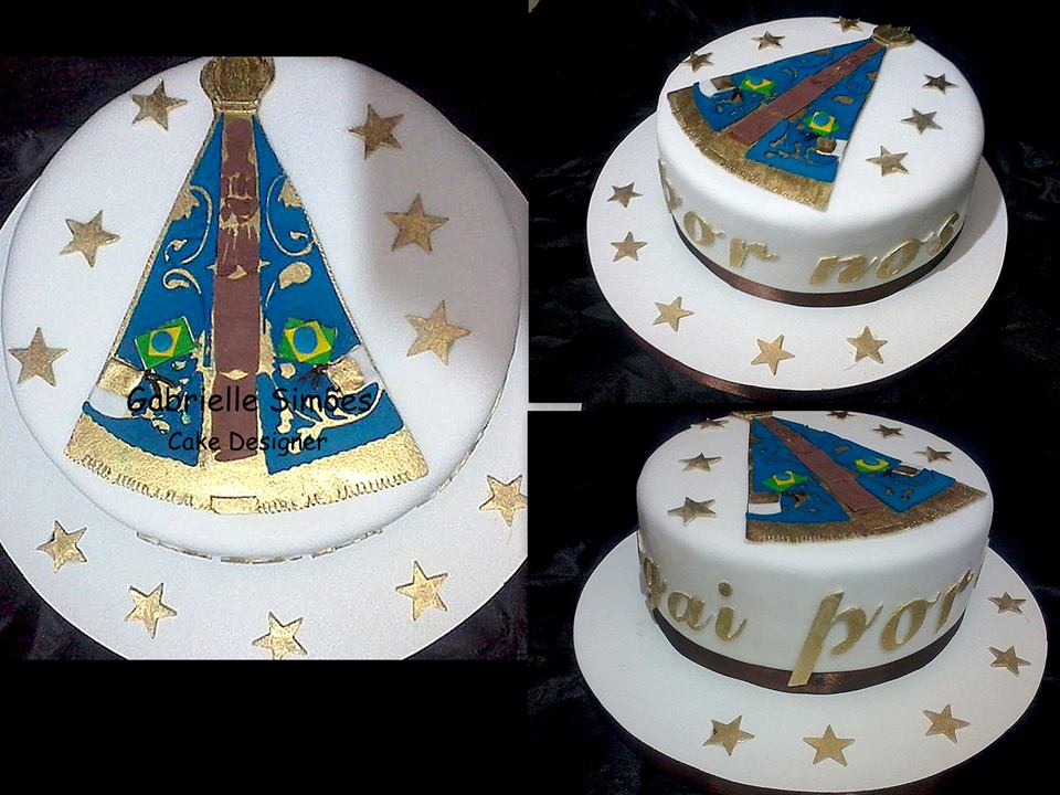 Wonderful Cakes rj Bolo Nossa Senhora de Aparecida