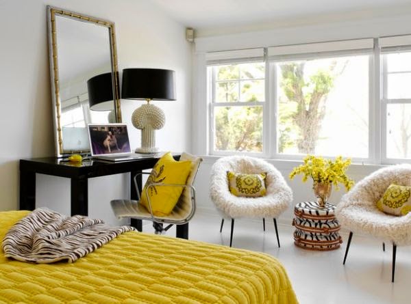 Dormitorios color amarillo - Ideas para decorar dormitorios