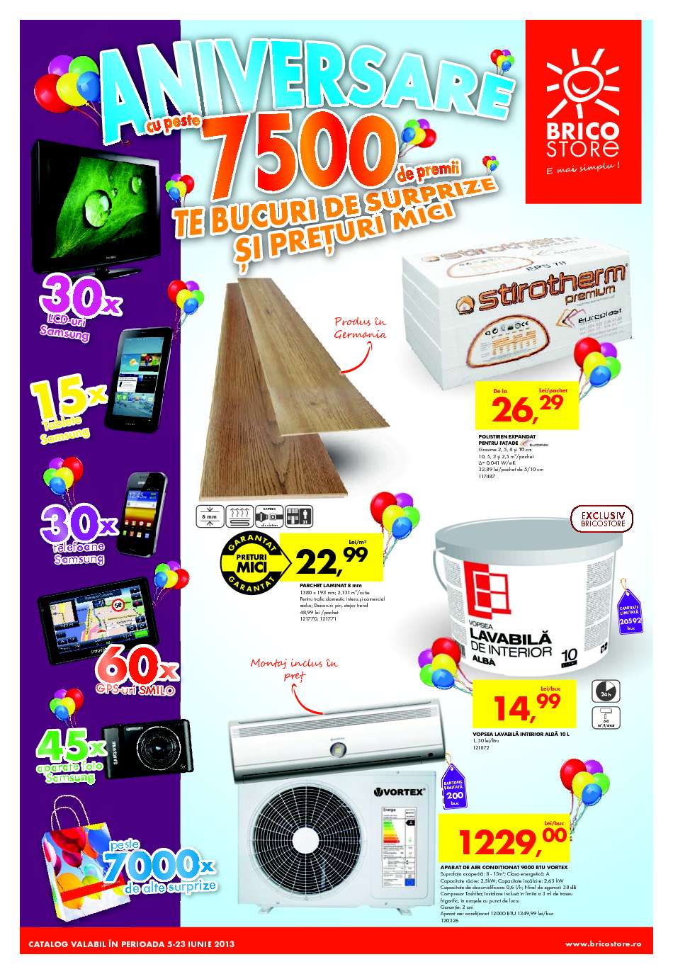 Inquire Feat pasta Catalog oferte si promotii: Catalog Bricostore Suceava iunie 2013