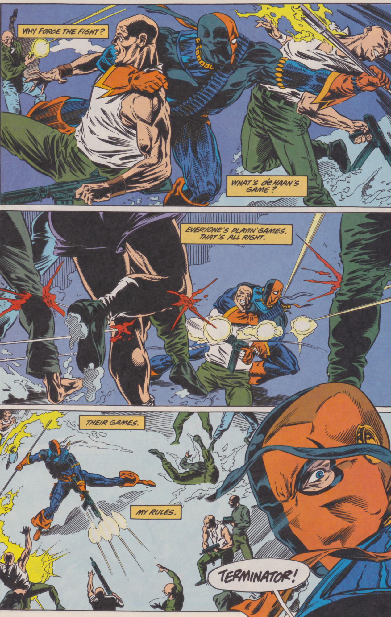 Read online Deathstroke (1991) comic -  Issue #22 - 17