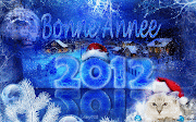 En ce premier jour de l'année 2012,je vous souhaite un plein de bonheur, . (bonne anne gif anime)