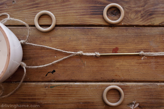 Diy maceta colgante