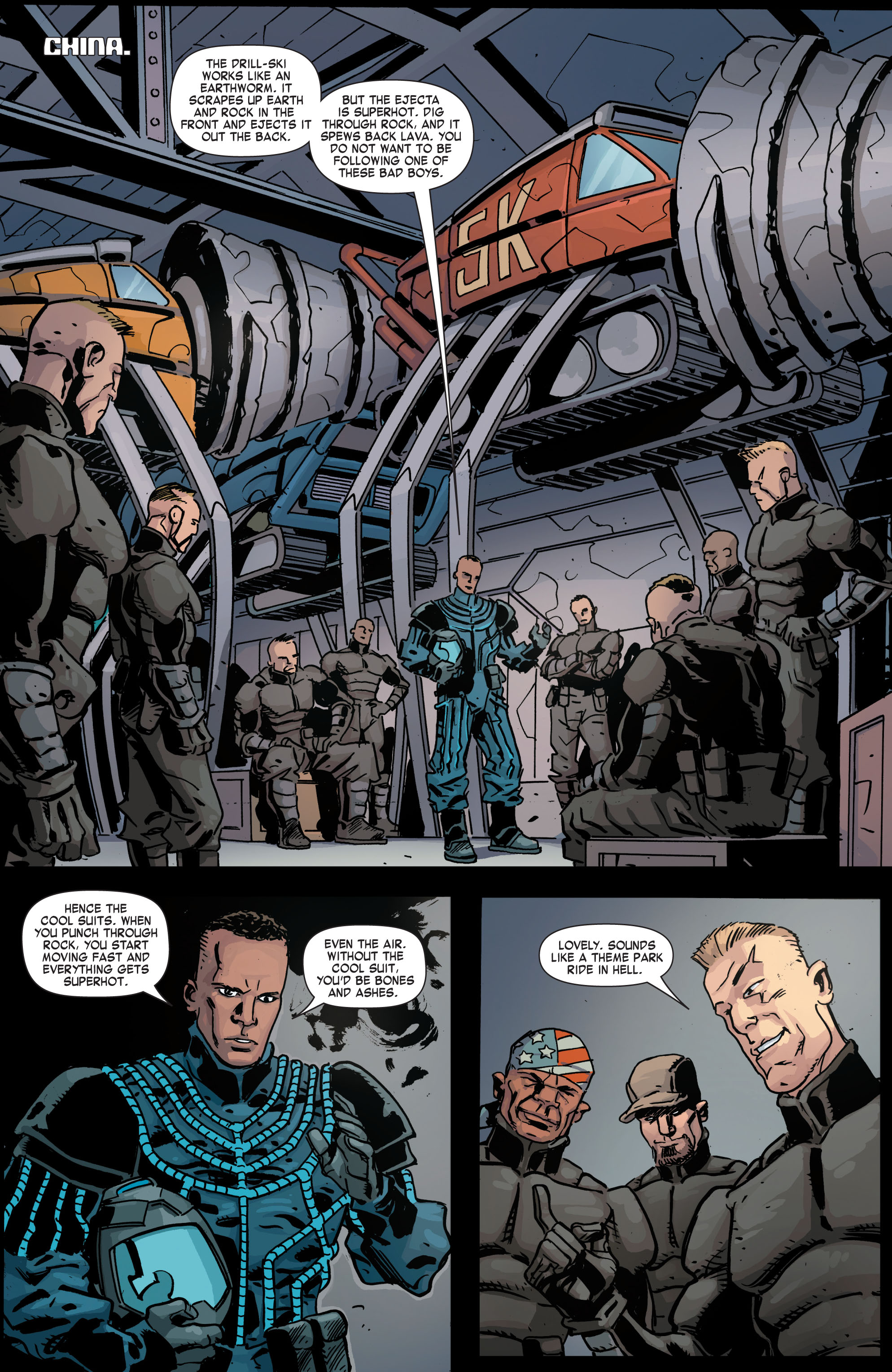 Read online Formic Wars: Burning Earth comic -  Issue #6 - 12