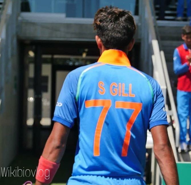 shubman gill jersey number