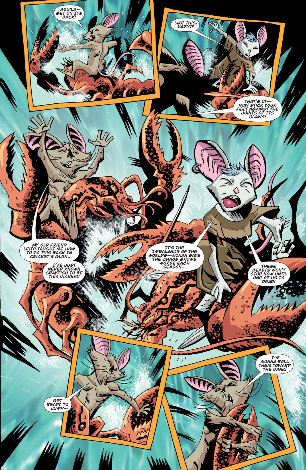 The Mice Templar Volume 2: Destiny issue 5 - Page 21