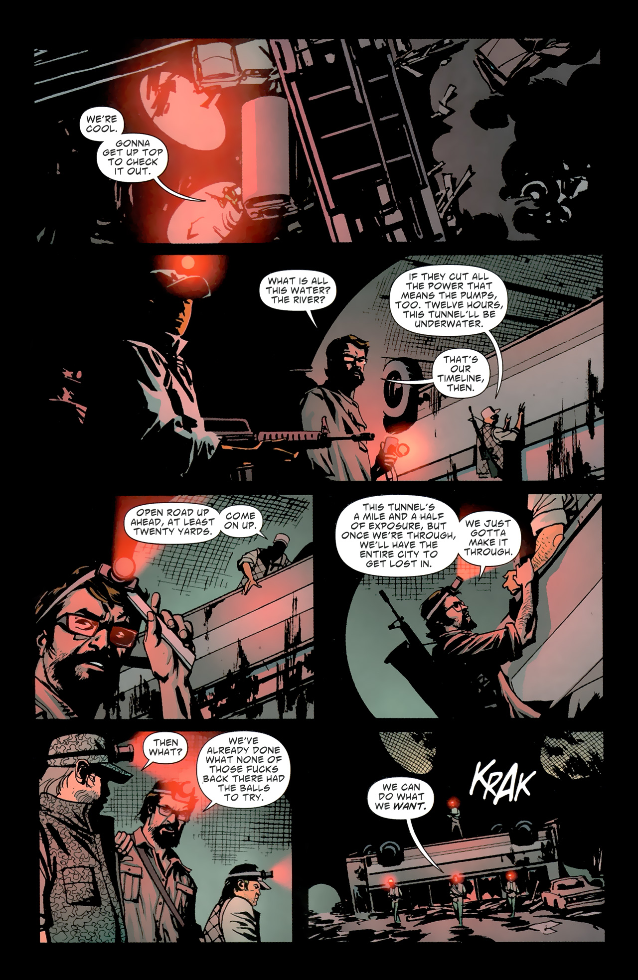Read online DMZ (2006) comic -  Issue #61 - 15