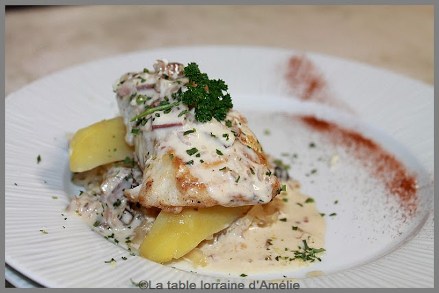 Filet De Sandre à L'alsacienne Filet De Sandre Frais Sans Peau, Kg 18 LA TABLE LORRAINE D'AMELIE: Filet de sandre à la lorraine