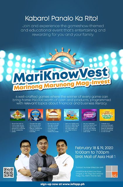 MariKnowVest This Feb 18 and 19 2020