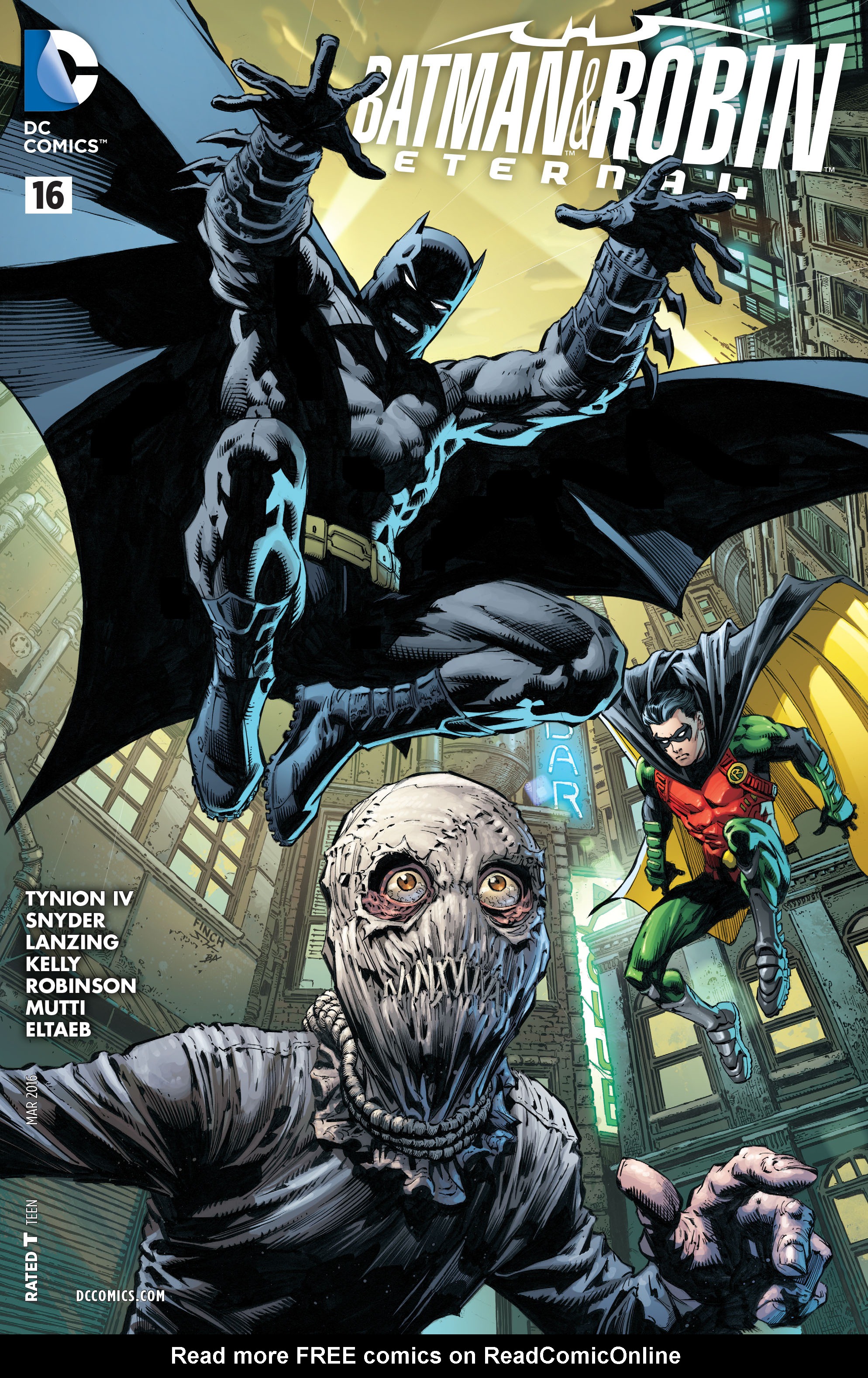 Read online Batman & Robin Eternal comic -  Issue #16 - 1