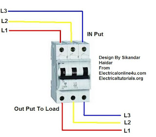 Mcb Changeover Connection Diagram - Electrical Wiring 3 Phase Generator