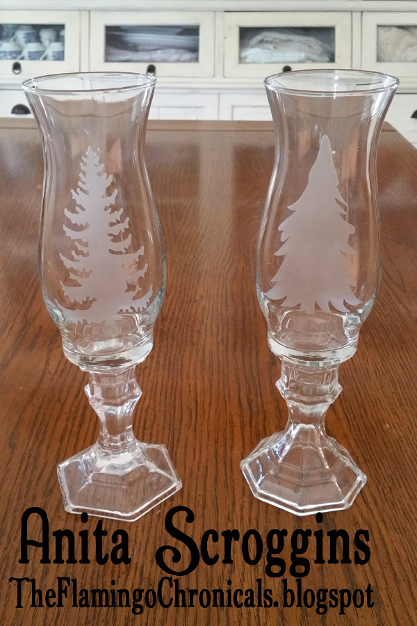 Christmas Hurricane Candle Holders The Flamingo Chronicals Christmas