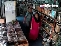 Jubah dijadikan alat untuk menutupi kejahatan mencuri Jubah dijadikan alat untuk menutupi kejahatan mencuri