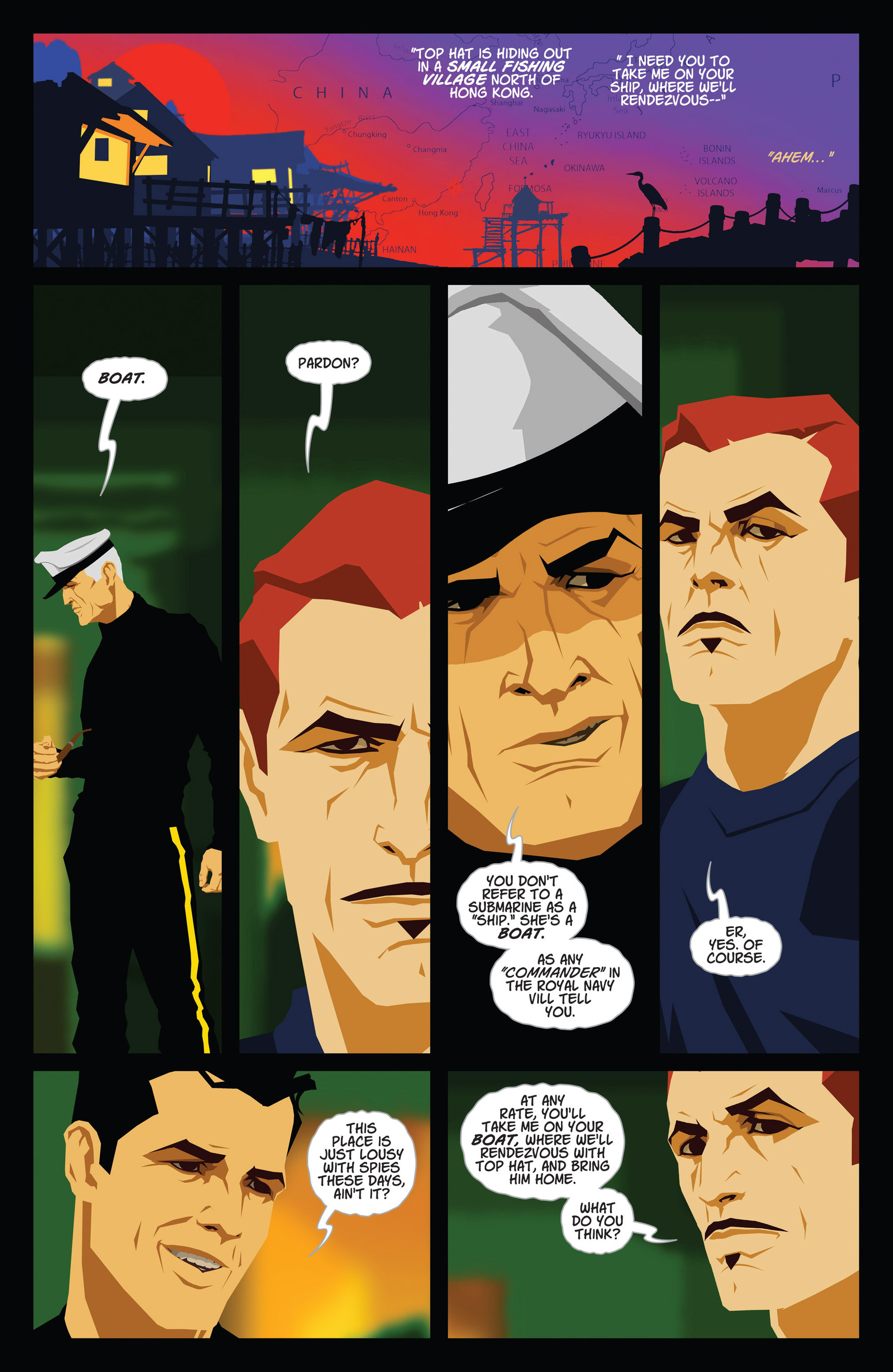 Read online The Mercenary Sea comic -  Issue #2 - 19