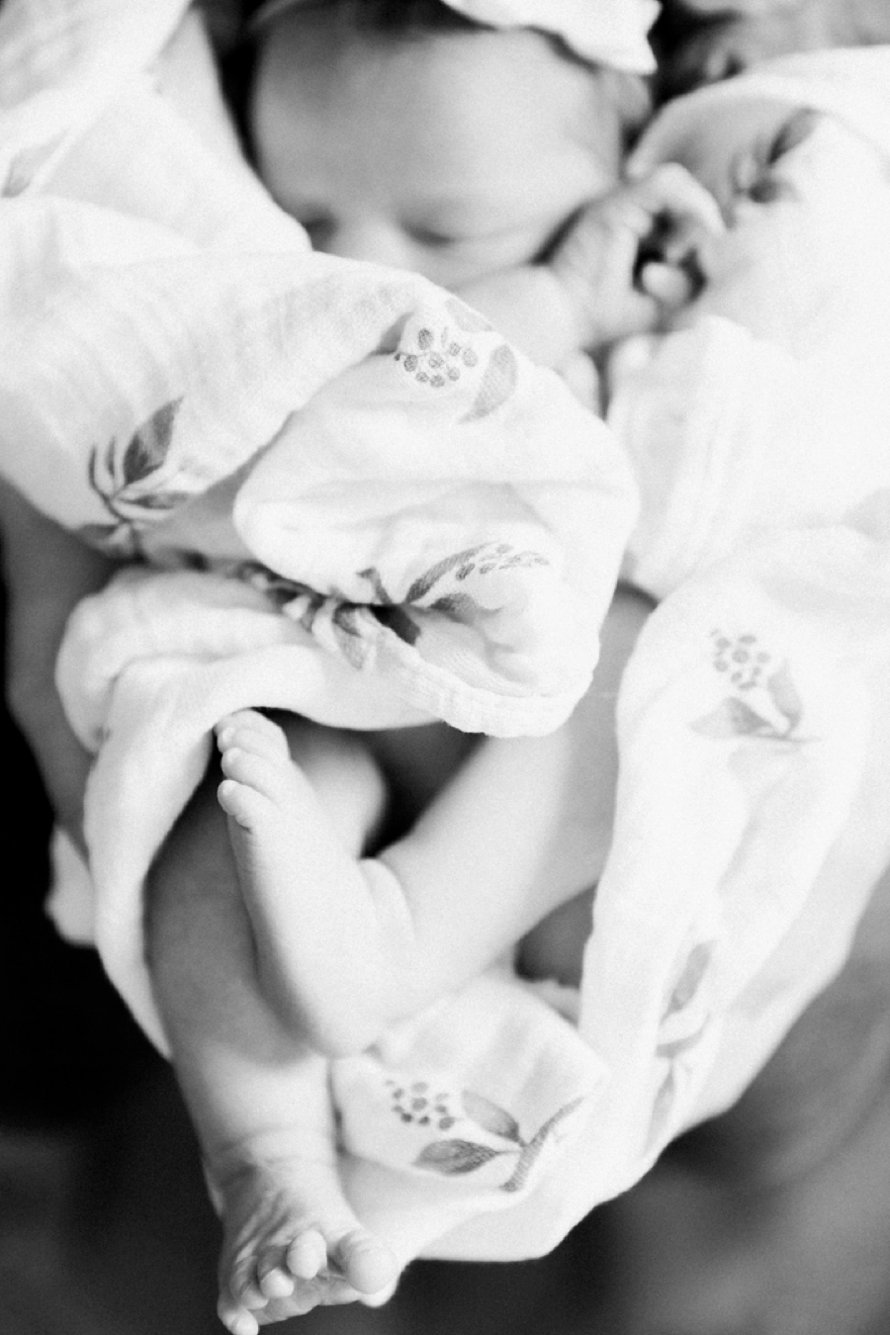 Airy Newborn in Home Lifestyle Session by Something Minted Photography