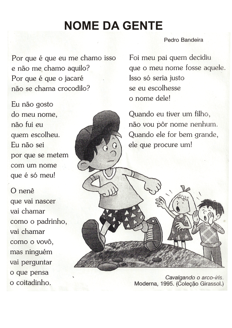 Profe Ivete: O NOME DA GENTE