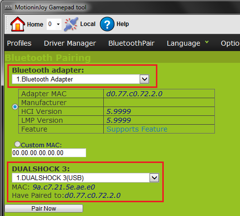 Cara Connect Menghubungkan Menggunakan Stik Ps3 Ke Pc Windows Via Bluetooth Dukuntekno