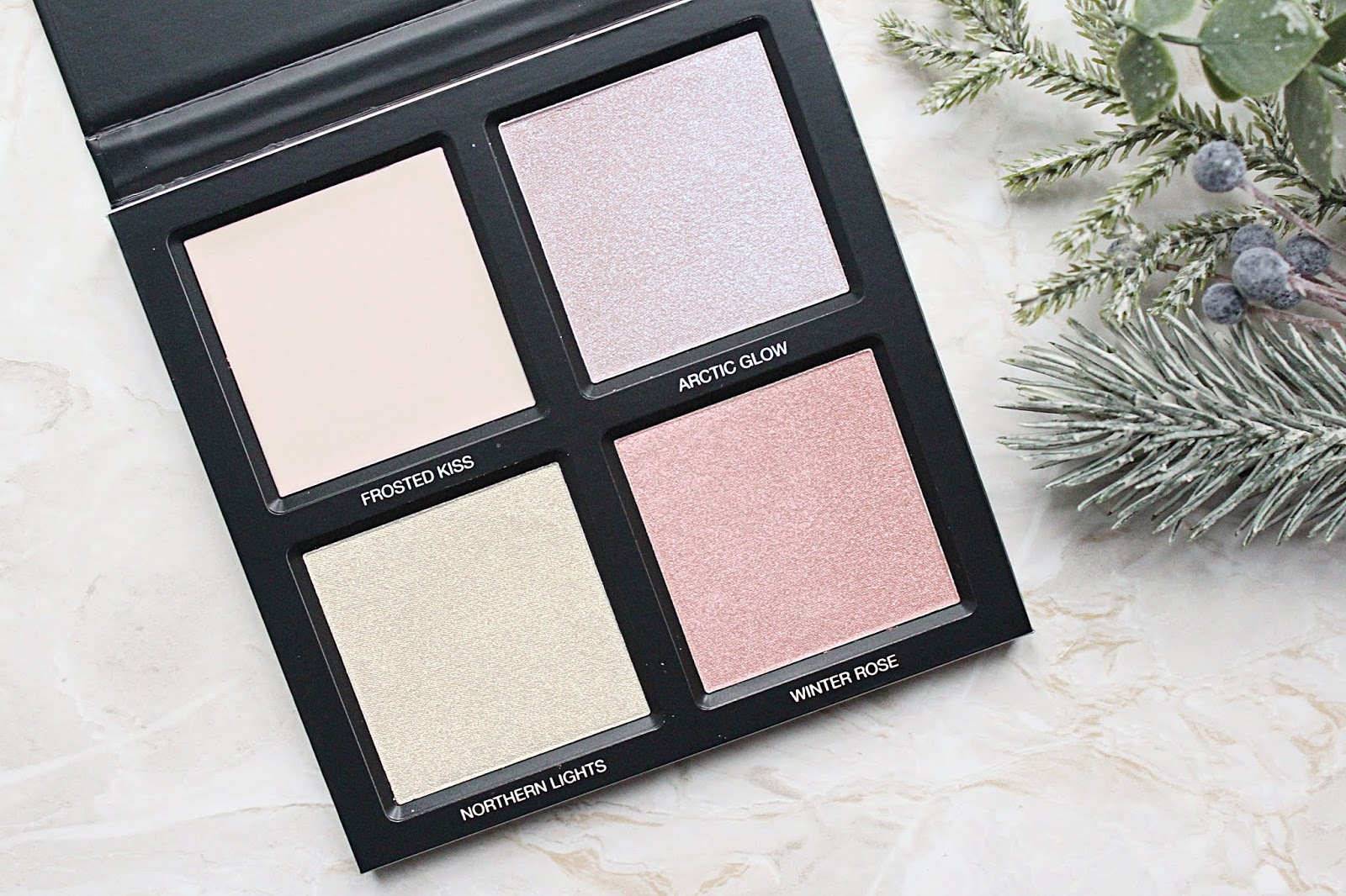 Huda Beauty Winter Solstice Highlighting Palette Review 