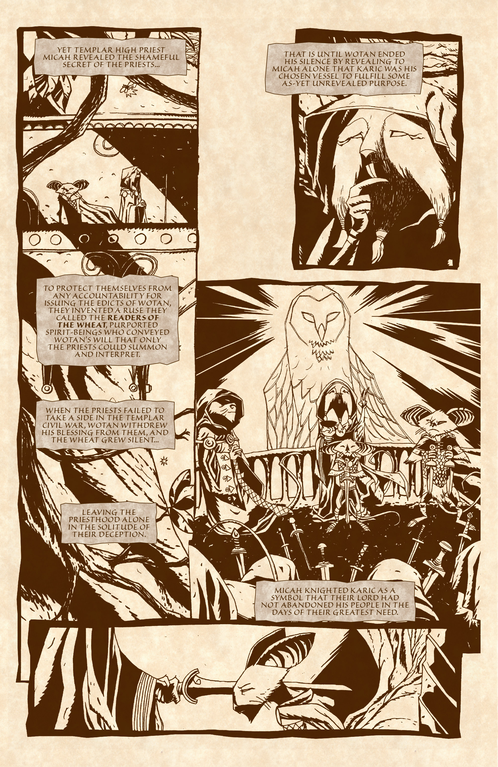 Read online The Mice Templar Volume 3: A Midwinter Night's Dream comic -  Issue # _TPB - 22
