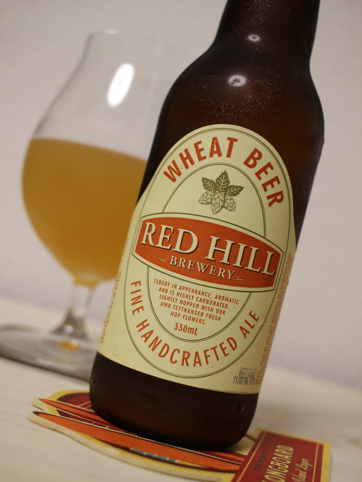 Red Hill Brewery「Wheat Beer」（レッドヒルブルワリー「ウィートビール」）〔瓶〕 【ビール定点感想・レビュー】びー