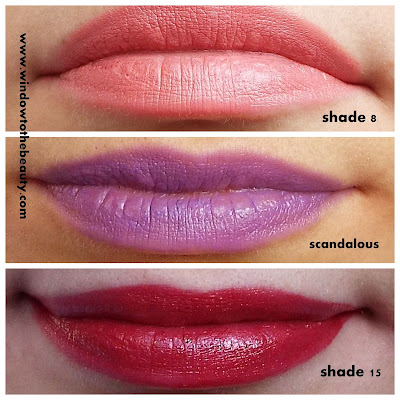 MUA & Makeup Revolution Lipsticks swatches