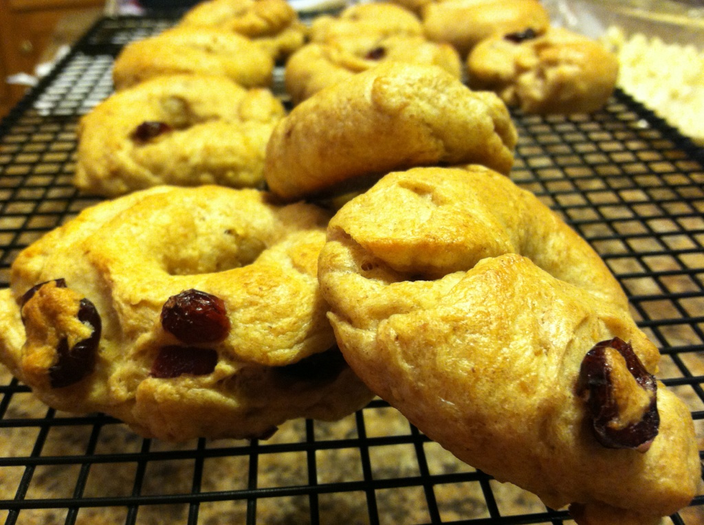 Simply Sweet {and Savory} Cranberry Orange Bagels