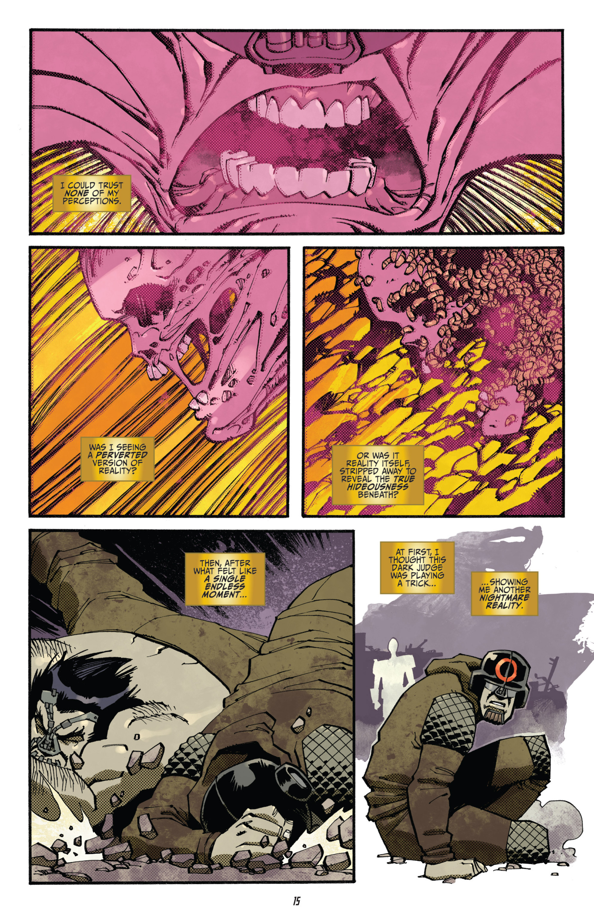 Read online Judge Dredd (2012) comic -  Issue #18 - 17