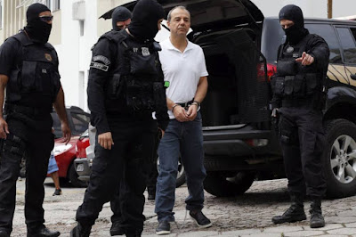 PF diz a Moro que algemas em Cabral foram uma excepcionalidade PF diz a Moro que algemas em Cabral foram uma excepcionalidade