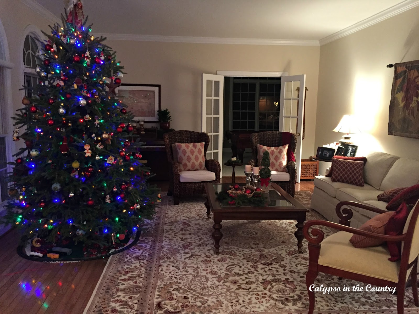 Living Room Christmas Tour Living Room Christmas Tour