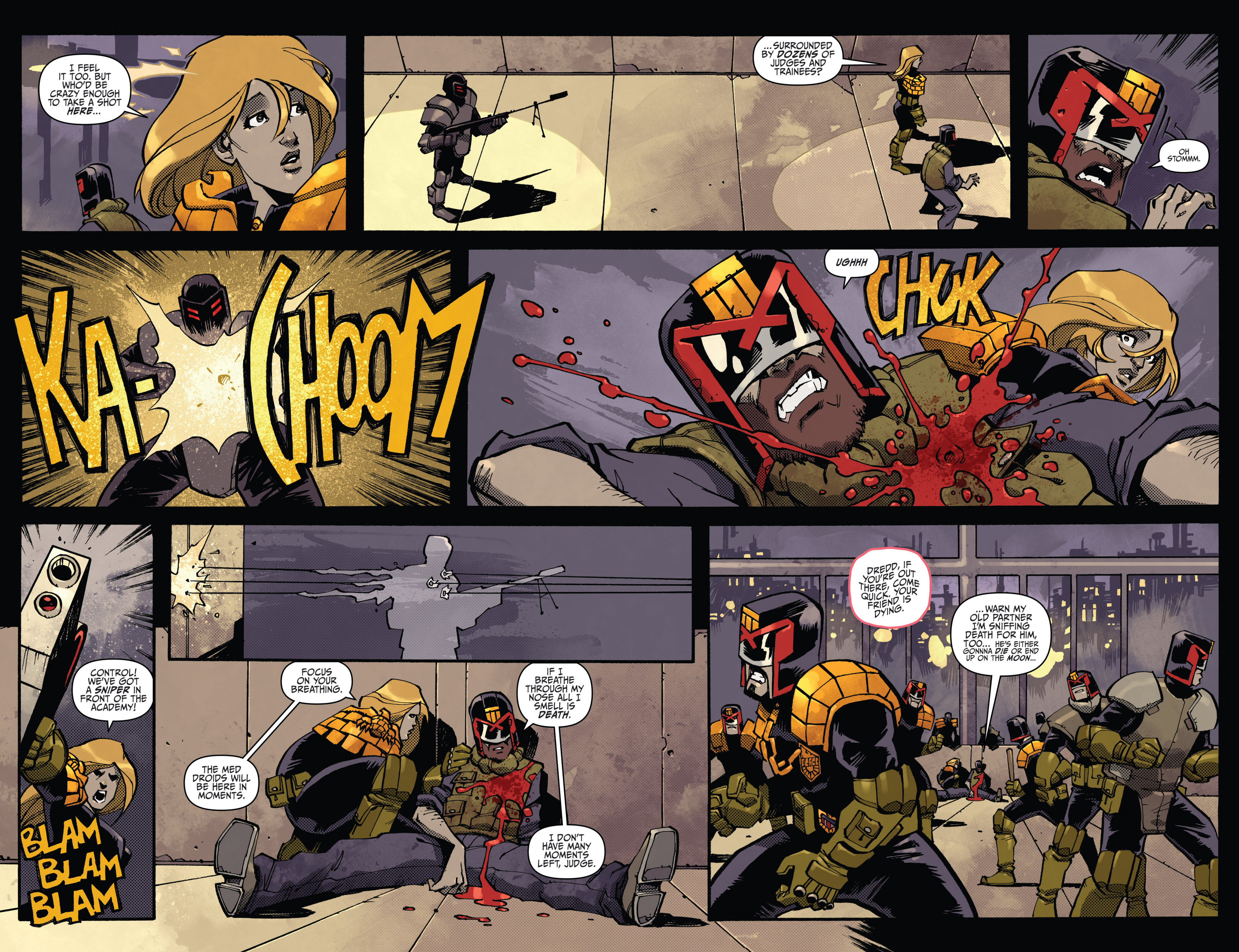 Read online Judge Dredd (2012) comic -  Issue #14 - 10