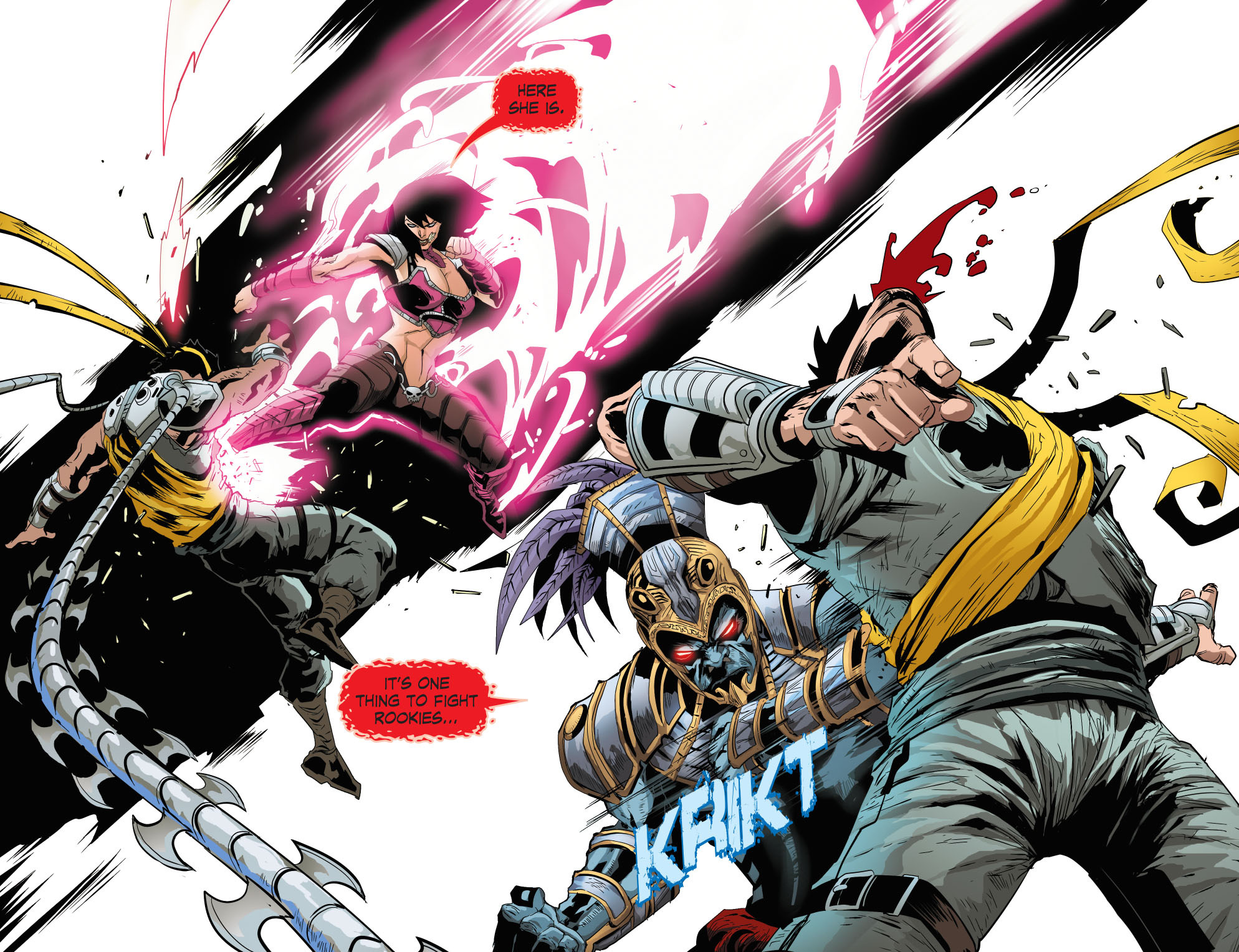 Read online Mortal Kombat X [I] comic -  Issue #31 - 18