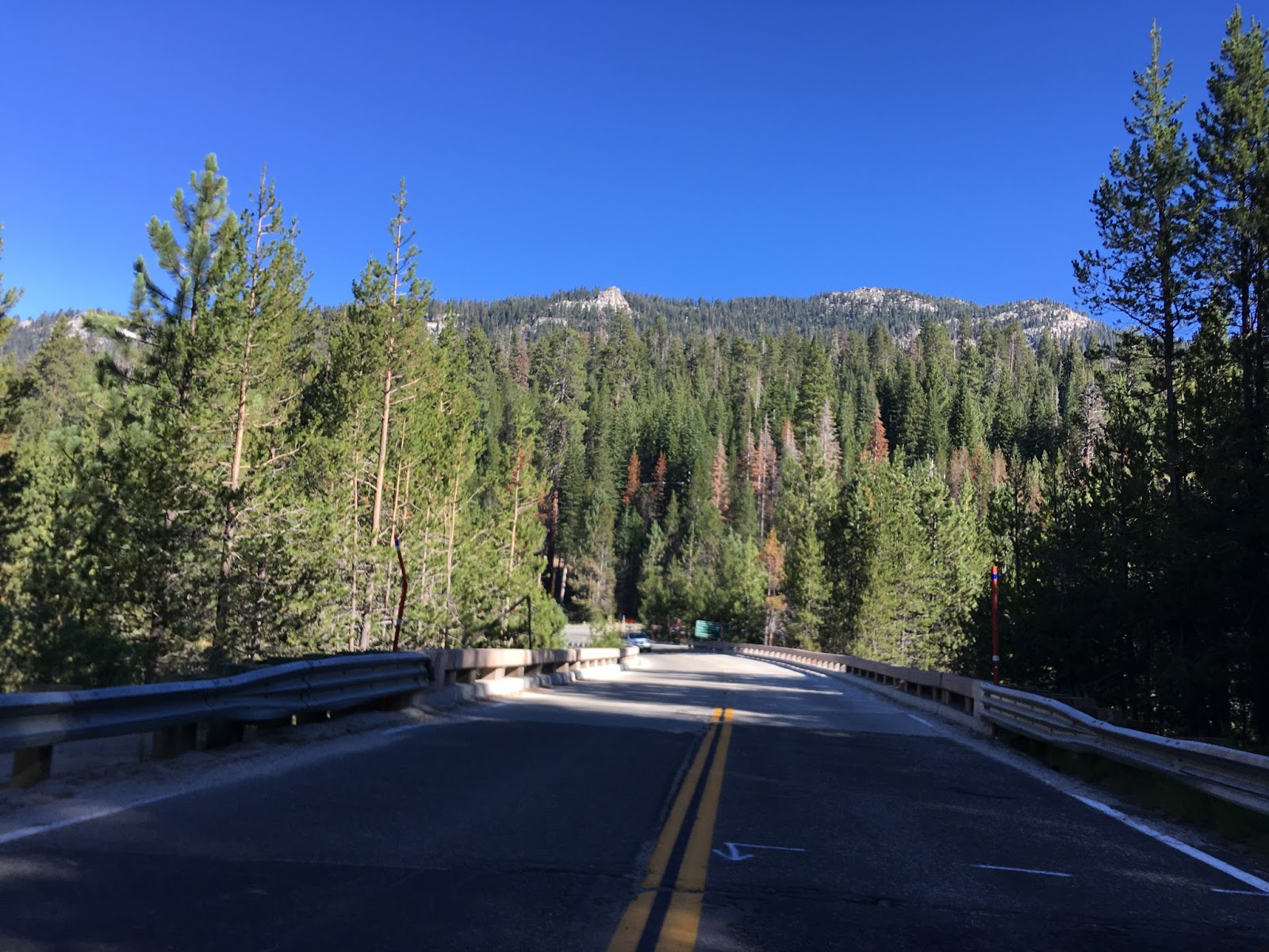 Tale of CA 168 West and the failed Piute Pass Highway; the climb to