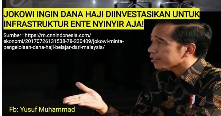Masalah Dana Haji Yang Akan Dipakai Jokowi ... - PORTAL ...
