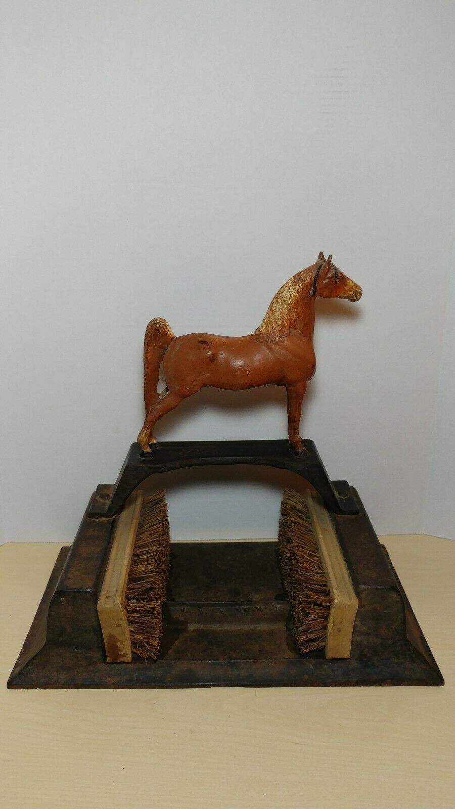 HUBLEY HORSE BOOT SCRAPER CLOSER TO THE REAL STORY